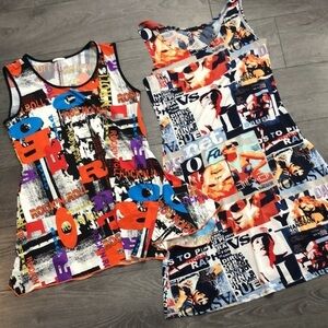 Retro dresses rock fashion traveling beach summer dresses medium